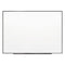 Fusion Nano-clean Magnetic Whiteboard, 48 X 36, White Surface, Black Aluminum Frame