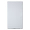 Invisamount Vertical Magnetic Glass Dry-erase Boards, 28 X 50, White Surface