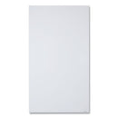 Invisamount Vertical Magnetic Glass Dry-erase Boards, 48 X 85, White Surface