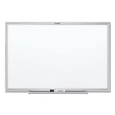 Classic Series Total Erase Dry Erase Boards, 24 X 18, White Surface, Silver Anodized Aluminum Frame