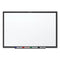 Classic Series Total Erase Dry Erase Boards, 36 X 24, White Surface, Black Aluminum Frame