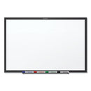 Classic Series Total Erase Dry Erase Boards, 48 X 36, White Surface, Black Aluminum Frame