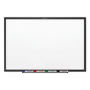 Classic Series Nano-clean Dry Erase Board, 48 X 36, White Surface, Black Aluminum Frame