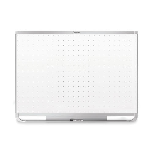 Prestige 2 Magnetic Total Erase Whiteboard, 48 X 36, White Surface, Graphite Fiberboard/plastic Frame