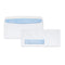 Security Tint Window Envelope, #9, Commercial Flap, Gummed Closure, 3.88 X 8.88, White, 500/box