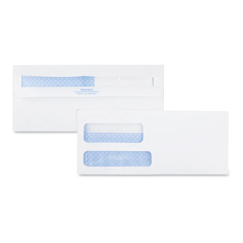 Double Window Redi-seal Security-tinted Envelope,