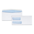 Double Window Security-tinted Check Envelope,