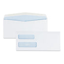 Double Window Security-tinted Check Envelope,