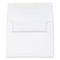 Greeting Card/invitation Envelope, A-2, Square Flap, Gummed Closure, 4.38 X 5.75, White, 100/box