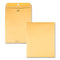 Clasp Envelope, 32 Lb Bond Weight Kraft, #12 1/2, Square Flap, Clasp/gummed Closure, 9.5 X 12.5, Brown Kraft, 100/box