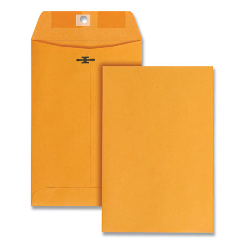 Clasp Envelope, 28 Lb Bond Weight Kraft,