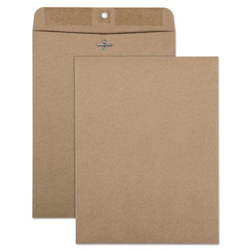 Recycled Brown Kraft Clasp Envelope,