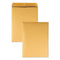 Catalog Envelope, 28 Lb Bond Weight Kraft, #12 1/2, Square Flap, Gummed Closure, 9.5 X 12.5, Brown Kraft, 250/box