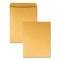 Catalog Envelope, 28 Lb Bond Weight Kraft, #15 1/2, Square Flap, Gummed Closure, 12 X 15.5, Brown Kraft, 100/box