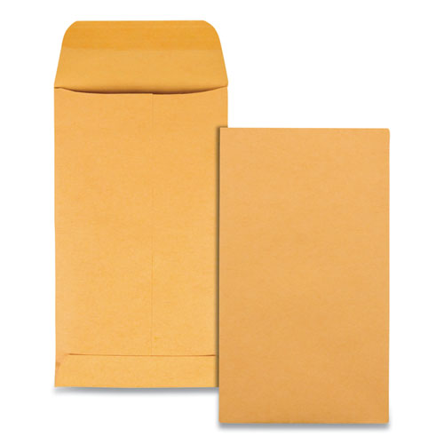 Kraft Coin And Small Parts Envelope, 28 Lb Bond Weight Kraft,