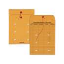 Brown Kraft String/button Interoffice Envelope,