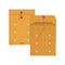 Brown Kraft String/button Interoffice Envelope, #90, One-sided Five-column Format, 31-entries, 9 X 12, Brown Kraft, 100/ct
