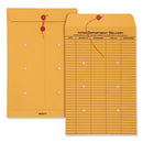 Brown Kraft String/button Interoffice Envelope,