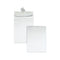 Lightweight 14 Lb Tyvek Open End 1.5" Expansion Mailers, #13 1/2, Square Flap, Redi-strip Closure, 10 X 13, White, 25/box