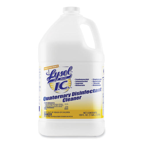 Quaternary Disinfectant Cleaner, 1gal Bottle, 4/carton