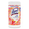 Disinfecting Wipes, 1-ply, 7 X 7.25, Mango And Hibiscus, White, 80 Wipes/canister