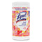 Disinfecting Wipes, 1-ply, 7 X 7.25, Mango And Hibiscus, White, 80 Wipes/canister, 6 Canisters/carton