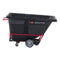 Rotomolded Tilt Truck, 202 Gal, 1,250 Lb Capacity, Plastic, Black