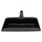 Heavy-duty Dustpan, 8.25 X 12.25 , Polypropylene, Charcoal