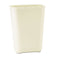 Fiberglass Wastebasket, 10 Gal, Fiberglass, Beige