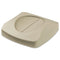 Swing Top Lid For Untouchable Recycling Center, 16" Square, Beige