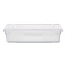 Food/tote Boxes, 8.5 Gal, 26 X 18 X 6, Clear, Plastic