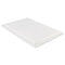 Food/tote Box Lids, 26 X 18, White, Plastic