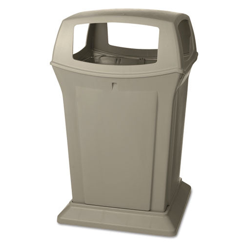 Ranger Fire-safe Container, 45 Gal, Structural Foam, Beige