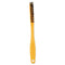 Synthetic-fill Tile And Grout Brush, Black Plastic Bristles, 2.5" Brush, 8.5" Yellow Plastic Handle