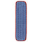 Microfiber Wet Mopping Pad, 18.5" X 5.5" X 0.5", Red