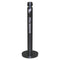 Smoker's Pole, Round, Steel, 0.9 Gal, 4 Dia X 41h, Black