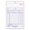 Purchase Order Book, 12 Lines, Three-part Carbonless, 5.5 X 7.88, 50 Forms Total