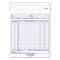 Purchase Order Book, 17 Lines, Three-part Carbonless, 8.5 X 11, 50 Forms Total