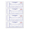 Purchase Order Book, 5 Lines, Two-part Carbonless, 7 X 2.75, 4 Forms/sheet, 400 Forms Total