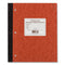 Duplicate Laboratory Notebooks, Stitched Binding, Quadrille Rule (4 Sq/in), Brown Cover, (200) 11 X 9.25 Sheets