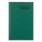 Emerald Series Account Book, Green Cover, 9.63 X 6.25 Sheets, 200 Sheets/book