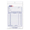 Sales Book, 12 Lines, Two-part Carbonless, 3.63 X 6.38, 50 Forms Total