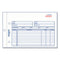 Invoice Book, Two-part Carbonless, 5.5 X 7.88, 50 Forms Total