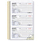 Gold Standard Money Receipt Book, Two-part Carbonless, 5 X 2.75, 3 Forms/sheet, 225 Forms Total