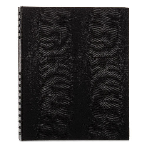 Notepro Notebook, 1-subject, Medium/college Rule, Black Cover, (100) 11 X 8.5 Sheets