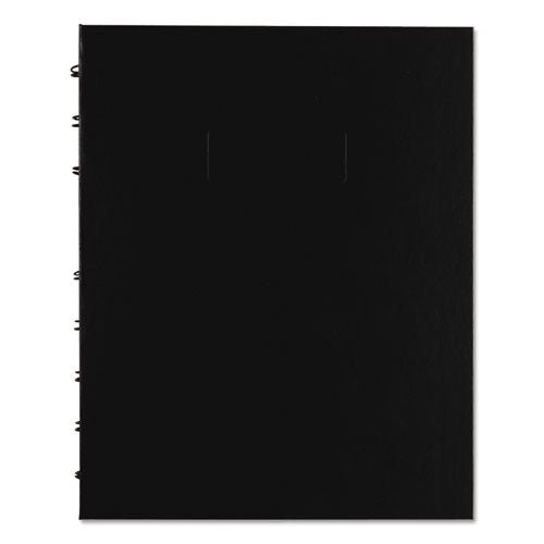 Notepro Quad Notebook, Data/lab-record Format With Narrow And Quadrille Rule Sections, Black Cover, (96) 9.25 X 7.25 Sheets