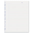 Miraclebind Ruled Paper Refill Sheets For All Miraclebind Notebooks And Planners, 9.25 X 7.25, White/blue Sheets, Undated