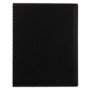 Duraflex Poly Notebook, 1-subject, Medium/college Rule, Black Cover, (80) 11 X 8.5 Sheets