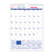 Twin-wirebound Wall Calendar, One Month Per Page, 8 X 11, White Sheets, 12-month (jan To Dec): 2024