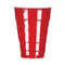 Easy Grip Disposable Plastic Party Cups, 9 Oz, Red, 50/pack